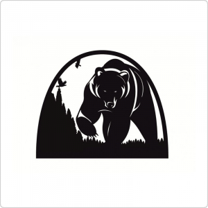 Дровница Silver Smith BEAR