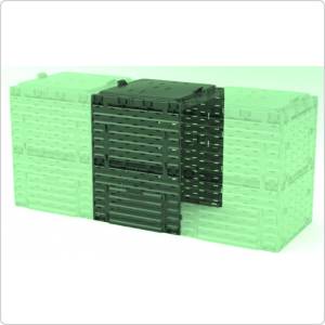 Расширитель компостера Piteco K2030, 300 л зеленый