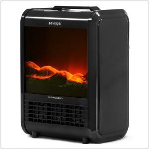 Камин электрический Slogger SL-2008I-E3R-B Fireplace Black