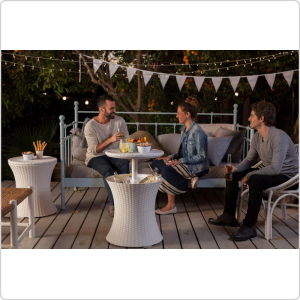 Стол-бар Keter Rattan Cool Bar 