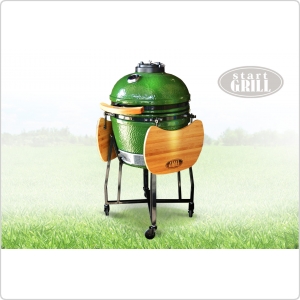 Гриль-барбекю керамический Start grill 18 зеленый