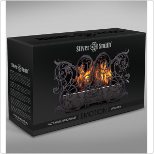 Биокамин Silver Smith Emotion Black