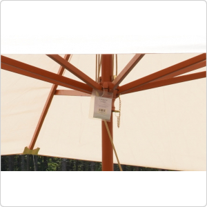 Зонт Gardeck Неаполь бежевый квадратный