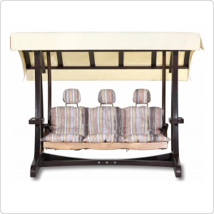 Качели садовые Леда Валенсия I Премиум (лиственница)