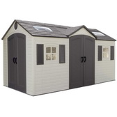 Сарай-гараж пластиковый Gardeck LifeTime 15x8 DD