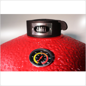 Гриль-барбекю керамический Start grill Pro22 черный/красный