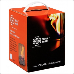 Биокамин настольный Silver Smith Nano 1 Black Edition