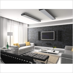 Уличный инфракрасный обогреватель потолочный и настенный для веранды, террасы и дачи MO-EL Hot Top 9832S