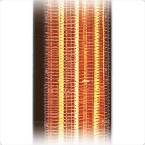 Уличный инфракрасный обогреватель Hügett Diana Pepel, напольный для террасы, веранды и дачи, с пультом