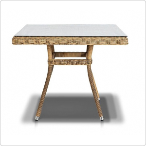 Стол 4SIS Айриш, соломенный 900х900