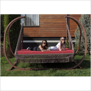 Деревянный каркас МАРРАКЕШ для семейного подвесного гамака качелей