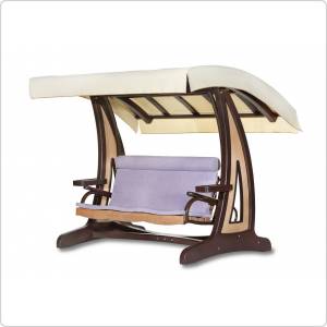 Качели садовые Леда Валенсия II Классик