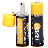 USB-батарейки АА 2 шт KIT MT1102