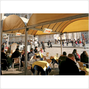 Инфракрасный обогреватель Heliosa Hi Design 55BMOB, потолочный и настенный, для улицы, веранды, террасы и дачи