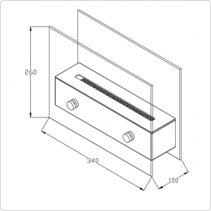 Биокамин настольный Silver Smith Jack