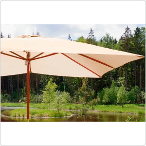 Зонт Gardeck Неаполь бежевый прямоугольный