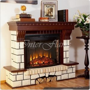 Очаг электрокамина InterFlame Panoramic 28 LED FX