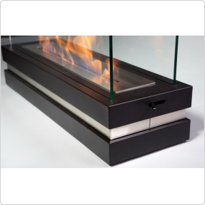 Биокамин напольный Silver Smith FAME AVE Black