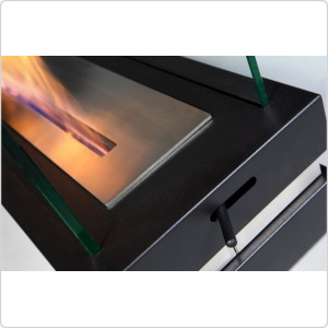 Биокамин напольный Silver Smith FAME AVE Black