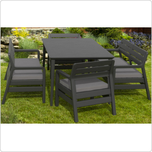 Комплект мебели обеденный Keter Delano set with Lima table 160