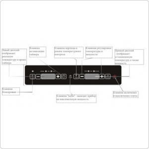 Индукционная плита iPlate Alisa 3500 с термощупом